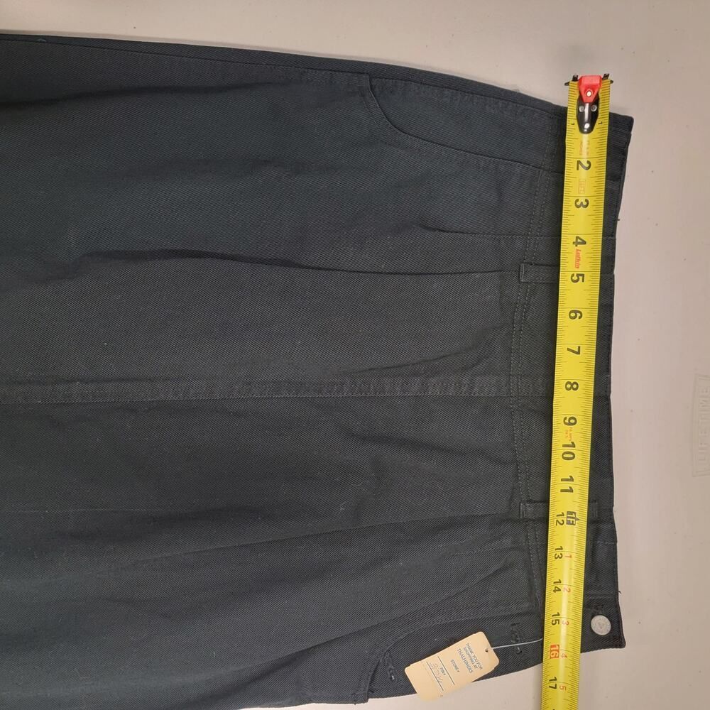 VTG Black Denim Skirt - Picture 9 of 16